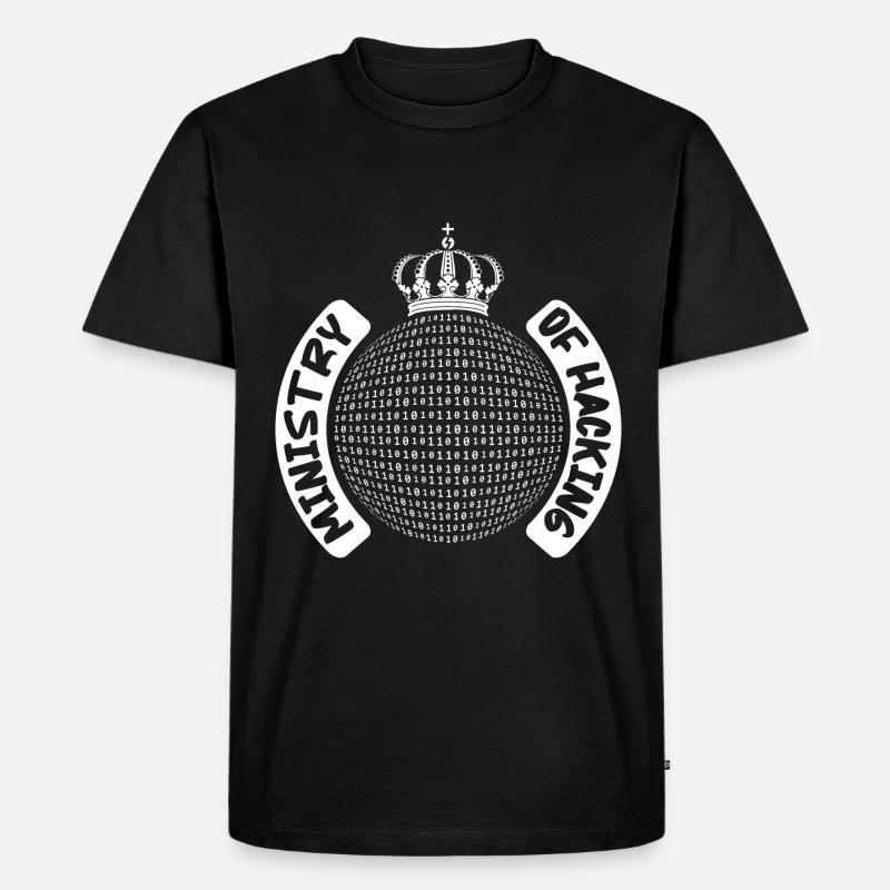 Programmierer Coder Software Entwickler - Männer Premium Bio T-Shirt - Schwarz