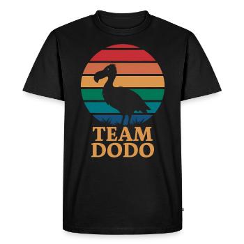 Dodo Dire Dodo Oiseau Drôle Dodo Cadeau - T-shirt Premium bio Homme - noir - Devant - Nico (187cm)