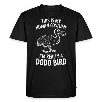 Dodo Dire Dodo Oiseau Drôle Dodo Cadeau - T-shirt Premium bio Homme - noir - Devant - Nico (187cm)