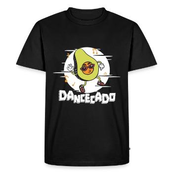 Danse dansante - T-shirt Premium bio Homme - noir - Devant - Nico (187cm)