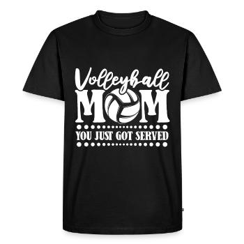 Volleyball Volleyball de plage - T-shirt Premium bio Homme - noir - Devant - Nico (187cm)