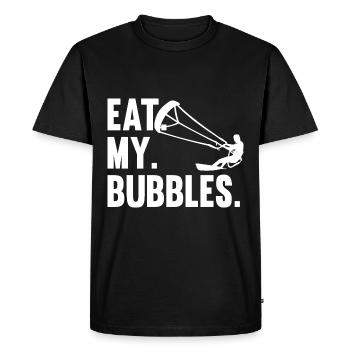 Kitesurf Kiteboard Kite Kite Kiten - T-shirt Premium bio Homme - noir - Devant - Nico (187cm)