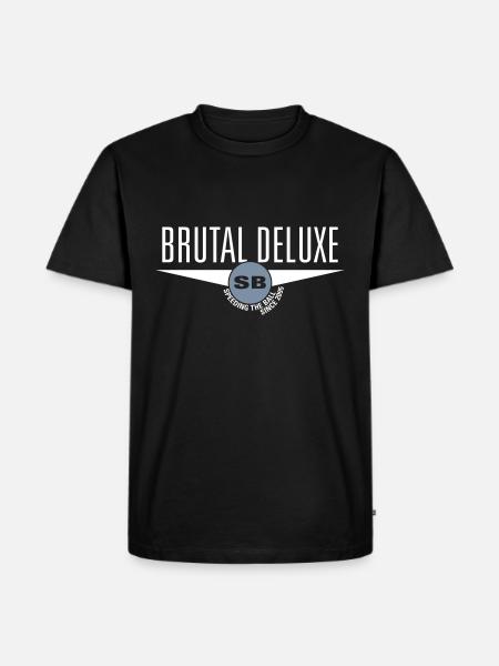 Brutal Deluxe - Männer Premium Bio T-Shirt - Schwarz