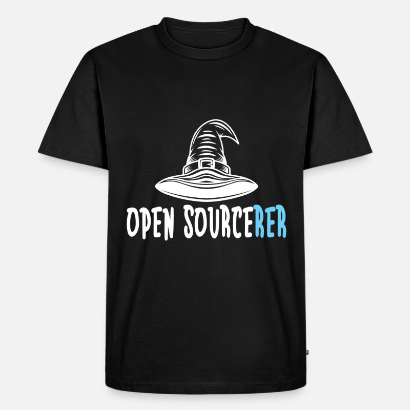 Programmierer Coder Software Entwickler - Männer Premium Bio T-Shirt - Schwarz