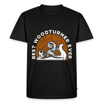 Turners Carpenter Turner Schreiner Drechsler - Men's Premium Organic T-Shirt - black - Front - Nico (187cm)
