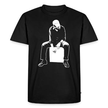 Cachon Joueur Kachon Cadeau Karon T-shirt - T-shirt Premium bio Homme - noir - Devant - Nico (187cm)