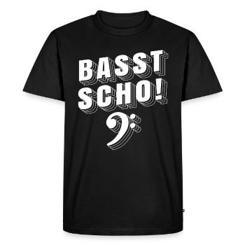 Cadeau guitare guitare basse guitare basse - T-shirt Premium bio Homme - noir - Devant - Nico (187cm)