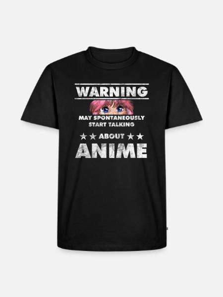 Anime - Men's Premium Organic T-Shirt - black