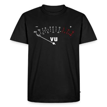 Sound engineer sayings T-shirt gift sound engineer - Men's Premium Organic T-Shirt - black - Front - Nico (187cm)