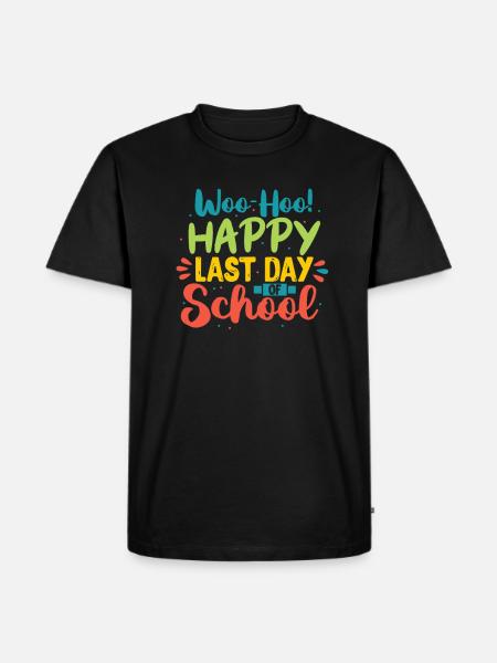 School Graduation Graduation Gift - Men's Premium Organic T-Shirt - black