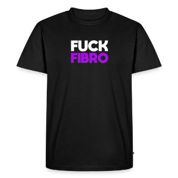 fibromyalgie - T-shirt Premium bio Homme - noir - Devant - Nico (187cm)