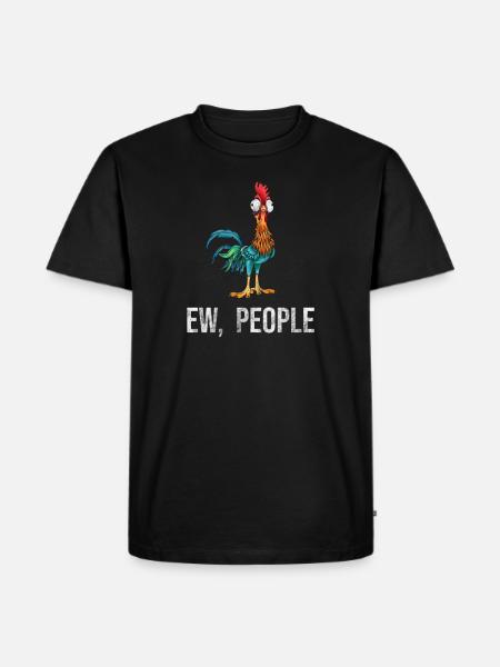 Poulet - T-shirt Premium bio Homme - noir