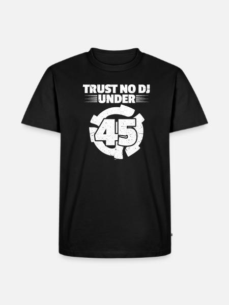DJ - Men's Premium Organic T-Shirt - black