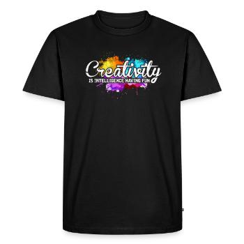 Art Art Artist Artist Creative Gift - Men's Premium Organic T-Shirt - black - Front - Nico (187cm)