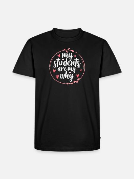 Teacher - Men's Premium Organic T-Shirt - black