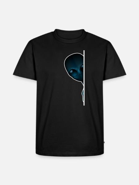 Alien - Men's Premium Organic T-Shirt - black