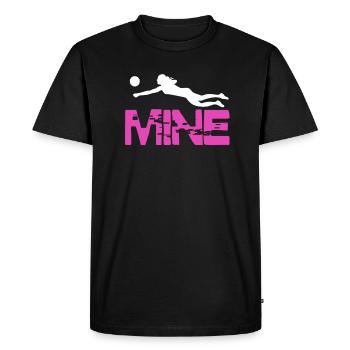 volley-ball - T-shirt Premium bio Homme - noir - Devant - Nico (187cm)