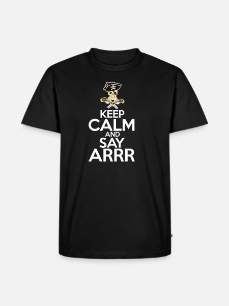 pirate - Men's Premium Organic T-Shirt - black