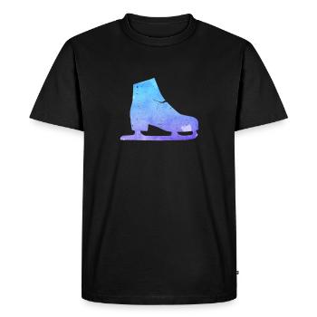 figure skating - Men's Premium Organic T-Shirt - black - Front - Nico (187cm)