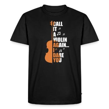 alto - T-shirt Premium bio Homme - noir - Devant - Nico (187cm)