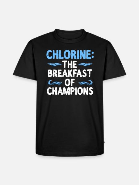 natation - T-shirt Premium bio Homme - noir
