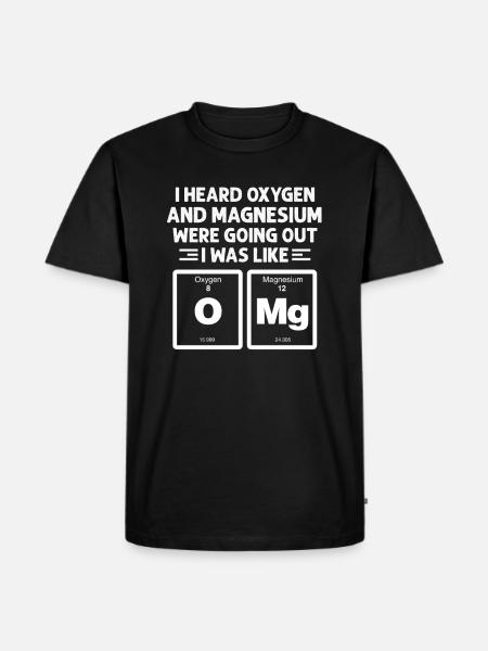 chemistry - Men's Premium Organic T-Shirt - black