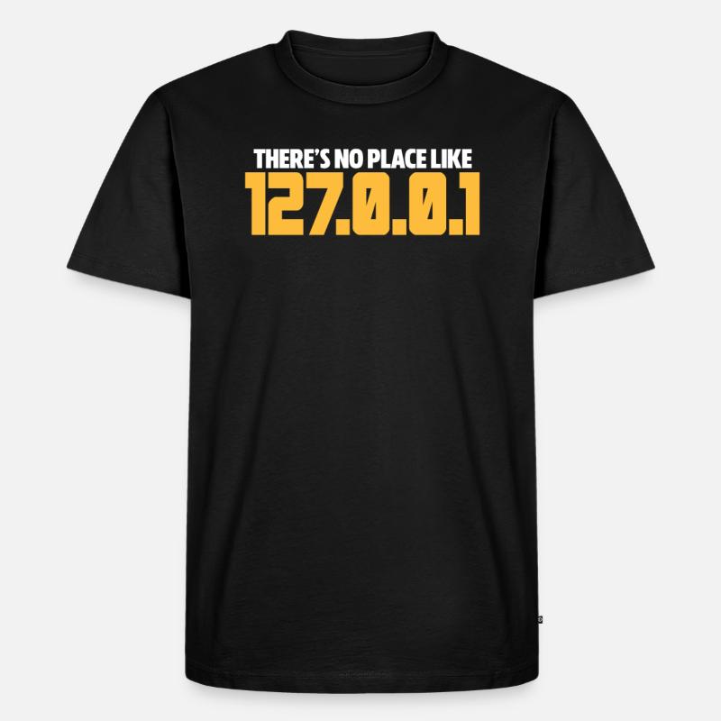 Programmierer - Männer Premium Bio T-Shirt - Schwarz