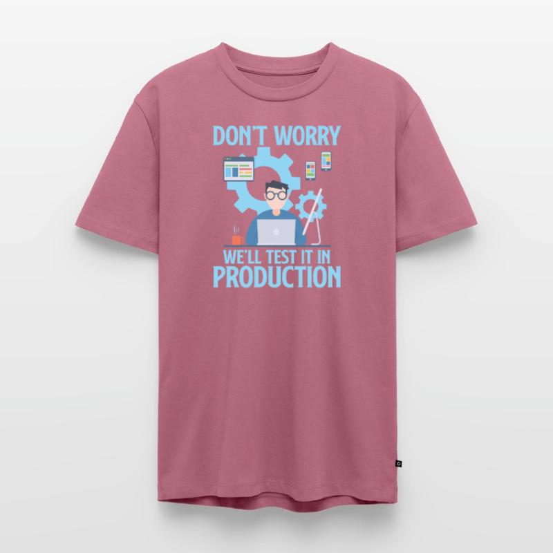 Programmer code informatics coder programming Men's Premium Organic T-Shirt
