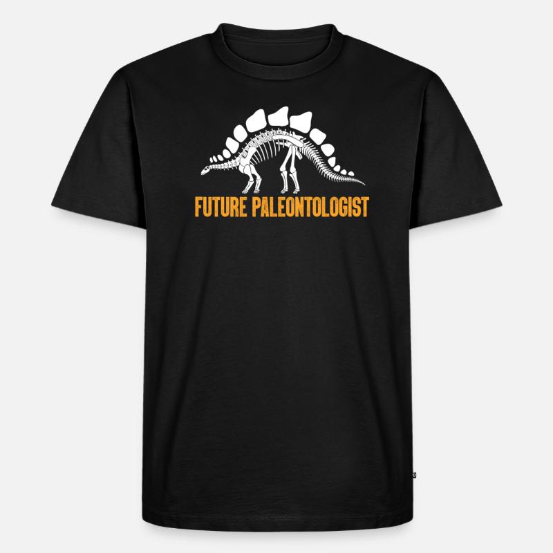Paläontologie - Männer Premium Bio T-Shirt - Schwarz