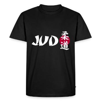 Judo - T-shirt Premium bio Homme - noir - Devant - Nico (187cm)