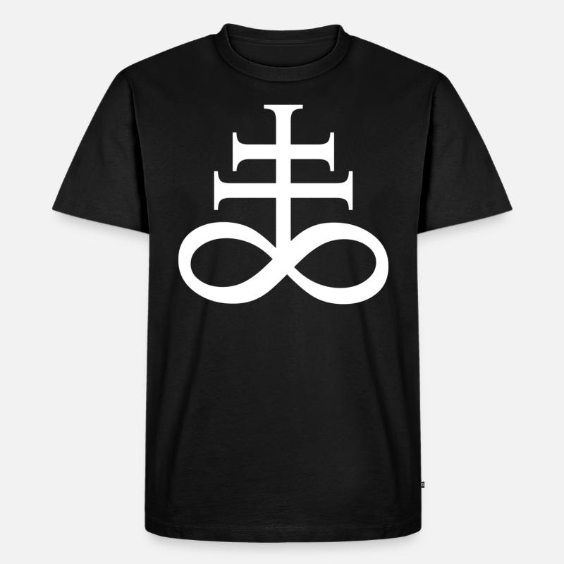 Leviathan Cross - Männer Premium Bio T-Shirt - Schwarz