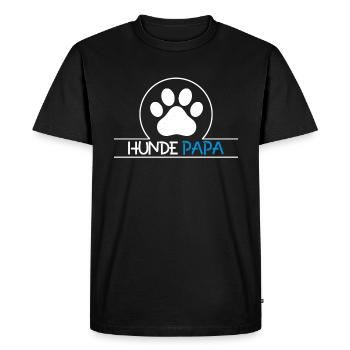 Best dog dad gift master dog owner - Men's Premium Organic T-Shirt - black - Front - Nico (187cm)