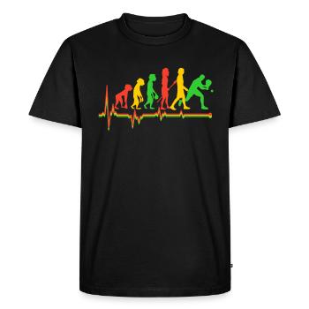 Ping Pong Gift Table Tennis Gift Ping Pong - Men's Premium Organic T-Shirt - black - Front - Nico (187cm)