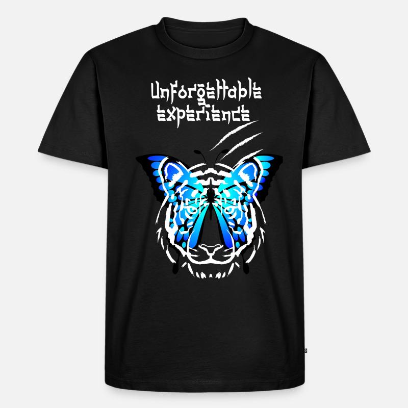 Unforgettable experience - Männer Premium Bio T-Shirt - Schwarz