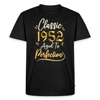 Anniversaire 1952 cadeau 1952 Classic 1952 - T-shirt Premium bio Homme - noir - Devant - Nico (187cm)