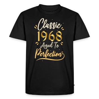 Anniversaire 1968 cadeau 1968 Classic 1968 - T-shirt Premium bio Homme - noir - Devant - Nico (187cm)