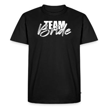 Team Bride Bachelorette Party Braut - Men's Premium Organic T-Shirt - black - Front - Nico (187cm)