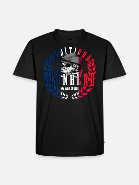 Unique Oi Skinhead - T-shirt Premium bio Homme - noir