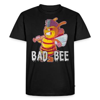 Tenue amusante pour les amoureux des abeilles - T-shirt Premium bio Homme - noir - Devant - Nico (187cm)