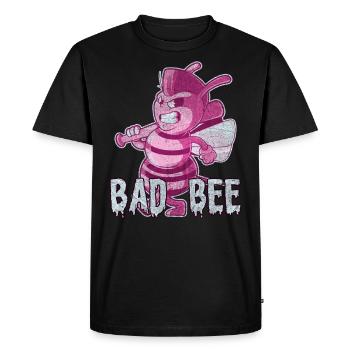 Tenue amusante pour les amoureux des abeilles - T-shirt Premium bio Homme - noir - Devant - Nico (187cm)