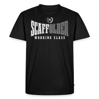 Scaffolder Craftsman Outfit et accessoires - T-shirt Premium bio Homme - noir - Devant - Nico (187cm)