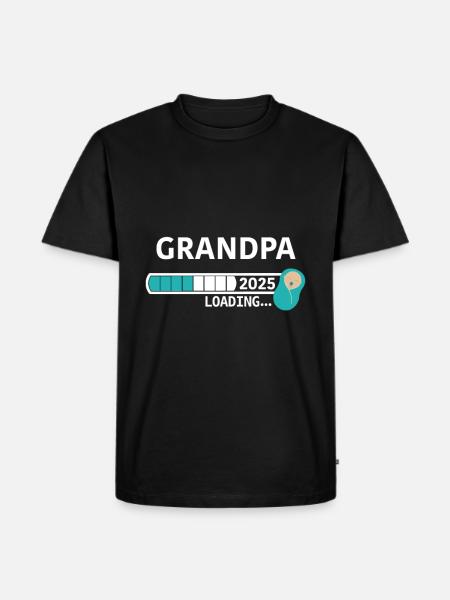 Grandpa 2025 - Men's Premium Organic T-Shirt - black