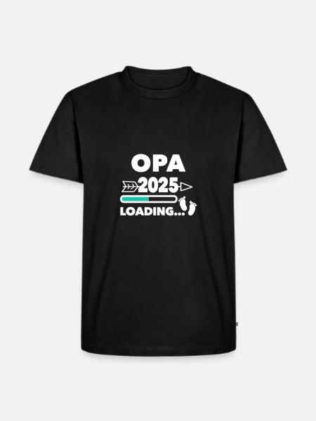 Grand-père 2025 - T-shirt Premium bio Homme - noir