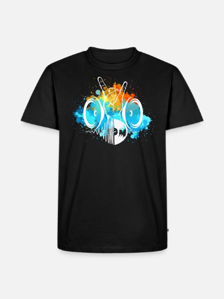 Heavy metal - Men's Premium Organic T-Shirt - black