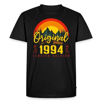 Anniversaire 1994 cadeau 1994 anniversaire - T-shirt Premium bio Homme - noir - Devant - Nico (187cm)
