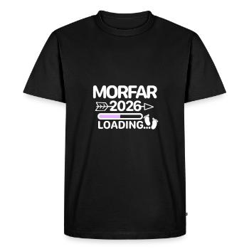 Morefar 2026 suédois - T-shirt Premium bio Homme - noir - Devant - Nico (187cm)