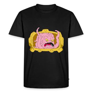 Teenage Mutant Ninja Turtles Krang Costume - Men's Premium Organic T-Shirt - black - Front - Nico (187cm)