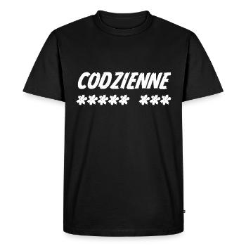 8 étoiles pis grève quotidienne anti pis - T-shirt Premium bio Homme - noir - Devant - Nico (187cm)
