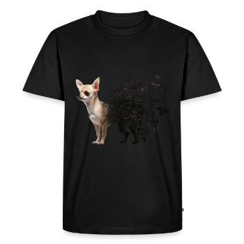 Chihuahua - T-shirt Premium bio Homme - noir - Devant - Nico (187cm)