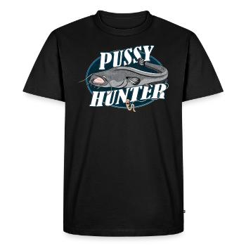 Catfish hunter - Men's Premium Organic T-Shirt - black - Front - Nico (187cm)